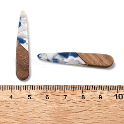 Подвески из смолы и ореха&nbsp;LS-FIND-R051-08F