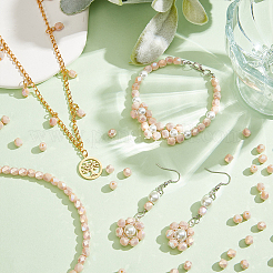 2 подставка гальванизированные стеклянные бусины нити EGLA-PH0001-31