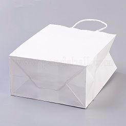 Sacchetti di carta kraft di colore puro&nbsp;LS-AJEW-G020-A-03