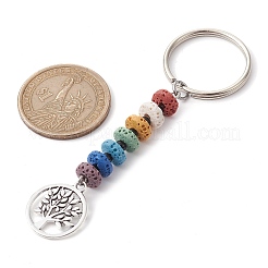 Брелок-подвеска из сплава в тибетском стиле «Древо жизни» KEYC-JKC00682