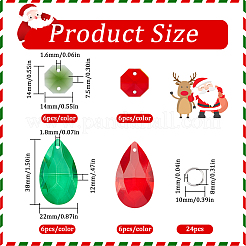 DIY-Bausätze für weihnachtliche Kegel-Sonnenfänger&nbsp;DIY-SP0001-35