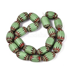 Perles de verre millefiori faites à la main&nbsp;LA-N002-15D