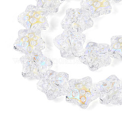 Гальванизируйте прозрачное стекло бисер нитей&nbsp;EGLA-N020-02