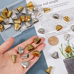 48 шт. 6 стиля тибетских бусин из сплава&nbsp;FIND-SP0001-61