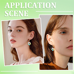 Матовые прозрачные стеклянные бусины&nbsp;FGLA-PA0001-02B