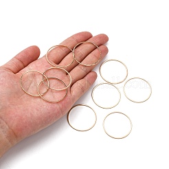 Латунные соединительные колечки X-KK-S327-06KC-30mm