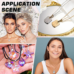 180 шт. 6-х цветные латунные зажимные скобы KK-ME0002-26