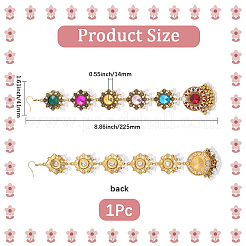 Аксессуары для волос из сплава EJEW-WH20018-02B