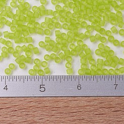 MIYUKIデリカビーズ  シリンダー  日本製シードビーズ  11/0  （db0766)マット透明チャート再利用  1.3x1.6mm  穴：0.8mm  約20000個/袋  100 G /袋&nbsp;SEED-J020-DB0766