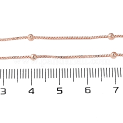 Satellitenketten-Halsketten aus Messing für Damen&nbsp;NJEW-D302-33RG