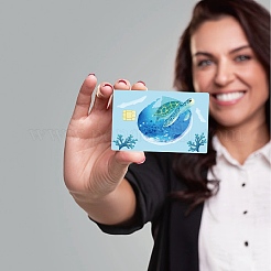 ПВХ пластиковые водонепроницаемые наклейки для карт DIY-WH0432-023