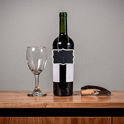 Tableaux d'affichage rectangulaires en bois&nbsp;AJEW-WH0348-272B