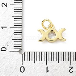 Латунные микро проложить кубического циркония подвески&nbsp;KK-Z120-33G