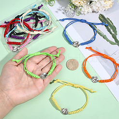 10 Stück Armband aus Polyesterkordel&nbsp;BJEW-WR00001