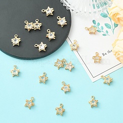 20 шт. подвески из сплава прозрачного кубического циркония&nbsp;FIND-YW0008-27