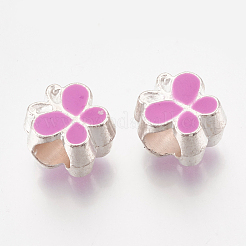 Legierung Emaille Schmetterling großes Loch European Beads&nbsp;MPDL-R036-47G