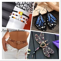 Краска для выпечки 6/0 стеклянный бисер&nbsp;SEED-Q025-4mm-M07