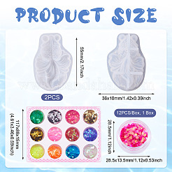 Рыбы силиконовые Молды своими руками&nbsp;DIY-TA0011-28D