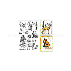 ПВХ пластиковые прозрачные штампы&nbsp;DIY-WH0631-0223