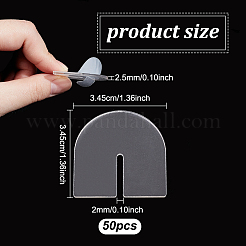 50 шт. акриловые бирки для бокалов для вина&nbsp;FIND-NB0013-02A