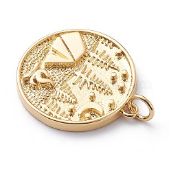 Латунные подвески&nbsp;KK-H742-01G