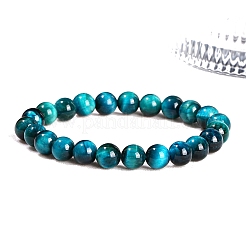 Tigre naturel bracelets de perles d'oeil&nbsp;PW-WGEF505-02