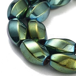 Синтетические магнитные гематит бусины пряди&nbsp;G-P545-G01-01H