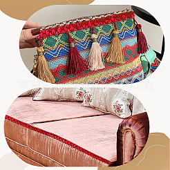 2 шт. 2-х цветные пластиковые и полиэстеровые бусины-пайетки OCOR-CY0002-10A