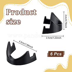Présentoirs en alliage pour pièces de défi&nbsp;ODIS-WH0099-285