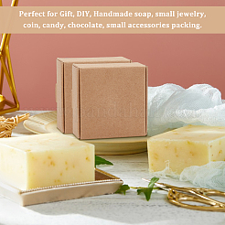 Складные подарочные коробки для хранения мыла из картона и бумаги CON-WH0086-149