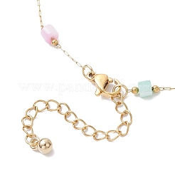 Браслеты из ракушек и нержавеющей стали 304 для женщин&nbsp;BJEW-JB12380