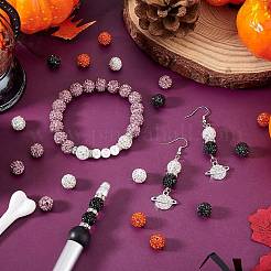 120 шт. 4 цвета проложить бусины для дискотечного шара&nbsp;RB-PH0001-58