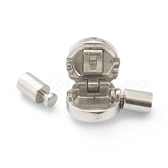 Некорневая нержавеющая сталь 304 с застежками европейского типа STAS-B017-07P