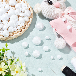 340шт. 10 набора пластиковых пуговиц с ножками BUTT-PH0001-22