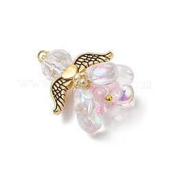 Подвески-ангелы из стеклянных бисеров PALLOY-MZ00631