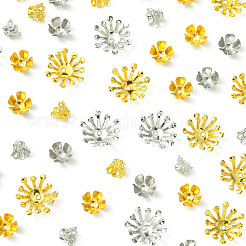 140шт железные колпачки для бусин IFIN-FS0001-42