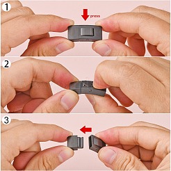 304 штыковые застежки из нержавеющей стали X-STAS-I171-10EB