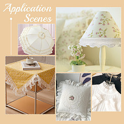 5 ярд двухслойной полиэфирной плиссированной ленты OCOR-FG0002-05B