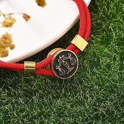 Созвездие нейлоновые шнуры многорядные браслеты&nbsp;BJEW-U016-01B-09