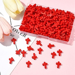 200 шт. Непрозрачные акриловые бусины&nbsp;SACR-FS0001-40A