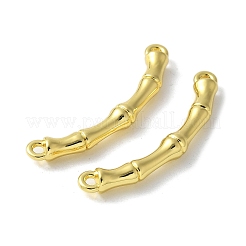 Сплав изогнутые бамбуковые палочки соединительные подвески&nbsp;PALLOY-S044-07A-G