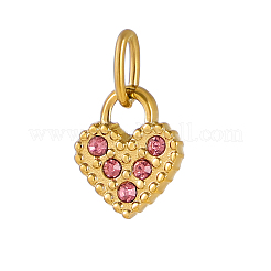 Ciondoli in acciaio inossidabile 304 per San Valentino&nbsp;STAS-OY016-03G