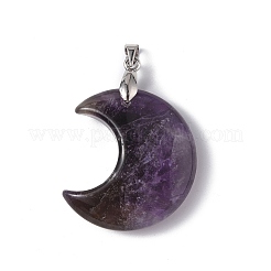 Подвески из натурального аметиста &nbsp;G-Z022-04C