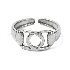 Кольца-манжеты из нержавеющей стали 304 для женщин RJEW-M019-47G