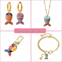 Подвески из сплава с покрытием в стойку&nbsp;ENAM-CJ0004-72