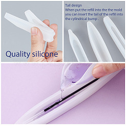 Силиконовые Молды для ручек и горшков для ручек DIY-SC0001-13