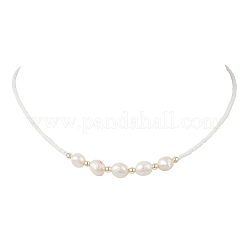 Ожерелья из натурального культивированного пресноводного жемчуга&nbsp;NJEW-JN05732