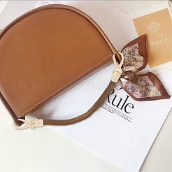 Вырезать полые 2шт плетеные круглые ремни для сумок из искусственной кожи ручки для сумок&nbsp;FIND-CL0001-02A