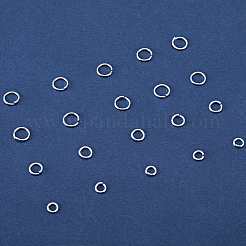 60 шт. 3 стиля 925 открытых соединительных кольца из стерлингового серебра STER-BBC0006-20