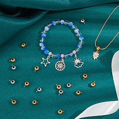 40 шт. 2-х цветные дужки из нержавеющей стали 304 STAS-FH0002-14